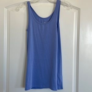 Size medium, periwinkle tank top